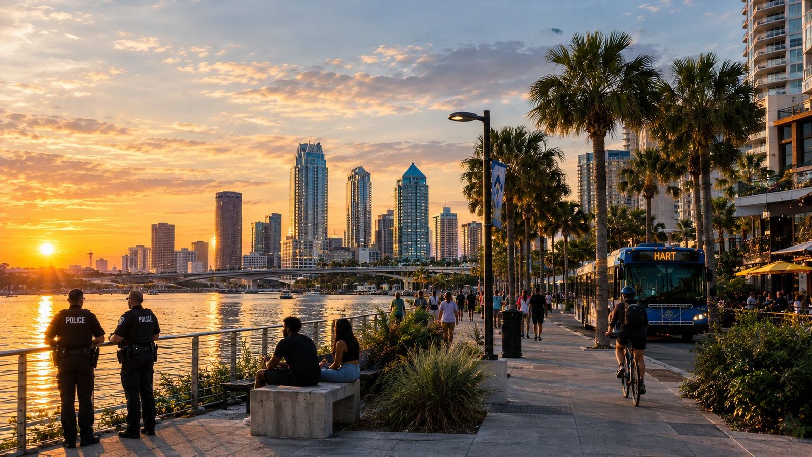 Alan Henderson on the Tampa Riverwalk